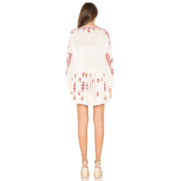 Free People Arianna Embroidered Tunic Mini Dress - Picture 3 of 6